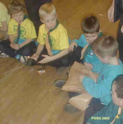 Beaver Christmas Party 2002